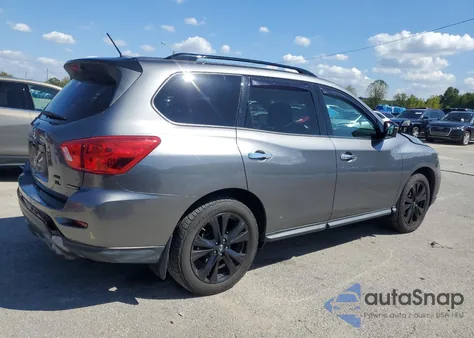 2018 Nissan Pathfinder S z USA, uszkodzony, nr VIN 5N1DR2MMXJC650854
